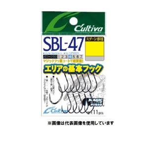 【ネコポス対象品】オーナー　カルティバ　ＳＢＬ−４７　８ シングルフック(qh)