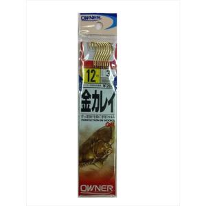 【ネコポス対象品】オーナー 糸付 20126 金カレイ 12-3 針