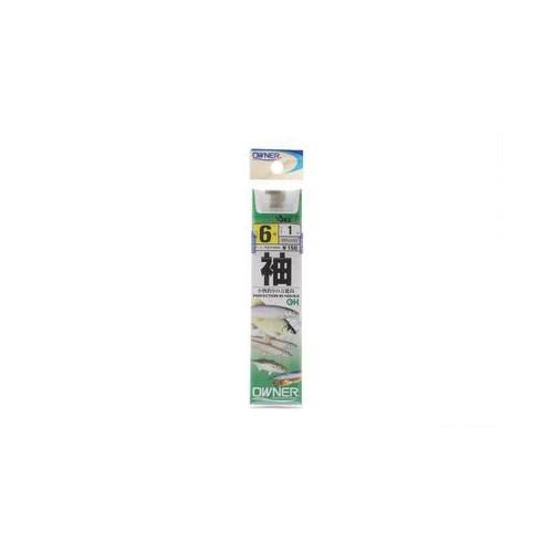 オーナー 糸付 茶袖６号　ハリス１号