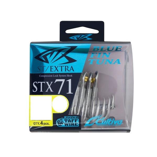 オーナー・カルティバ トリプルフック STX-71 スティンガートリプルエクストラ ブルーフィン ツ...