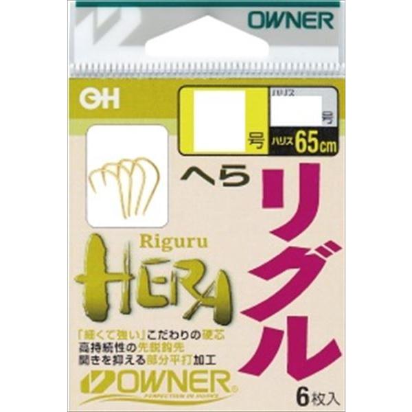 【ネコポス対象品】オーナー 金 ヘラリグル 6-0.6 ヘラ用ハリ