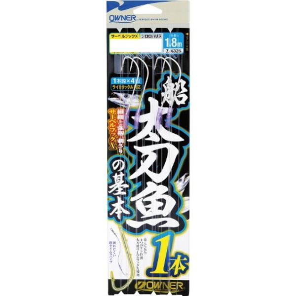 オーナー 仕掛け 36326 船太刀魚の基本1本 3/0