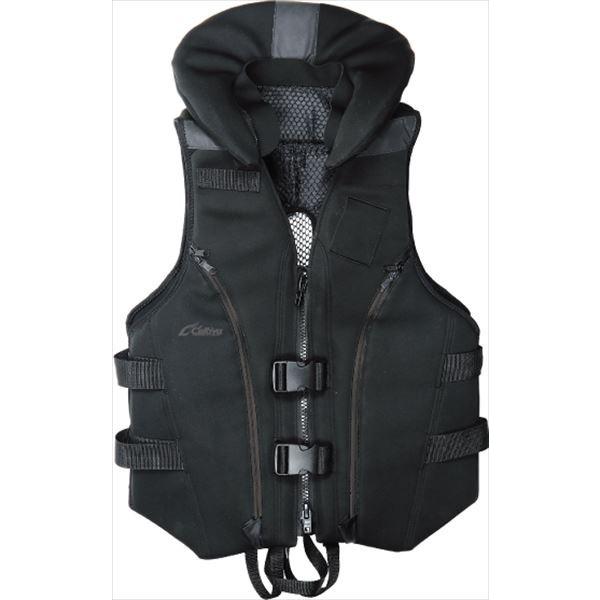 オーナー　撃投ボディープロテクター２　ブラック×ブラック ライフジャケット