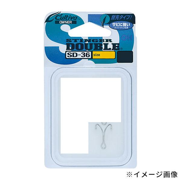 【ネコポス対象品】オーナー　カルティバ　ＳＤ−３６　ダブルフック　２／０