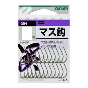 オーナー 新 茶 マス鈎 6号 針