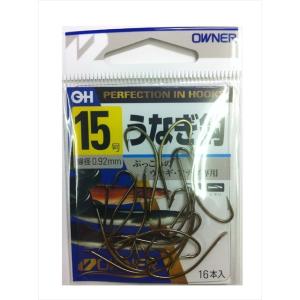 【ネコポス対象品】オーナー　バラ　１００６０　茶　うなぎ　１５ 針