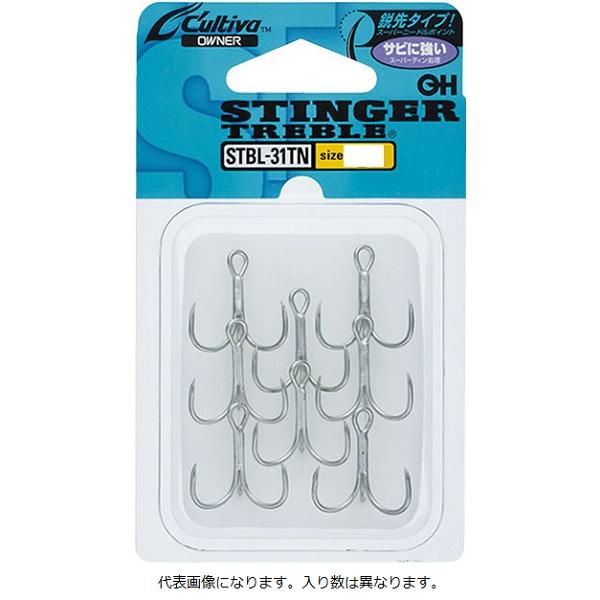【ネコポス対象品】オーナー カルティバ STBL-31TN スティンガートレブル 8 トリプルフック