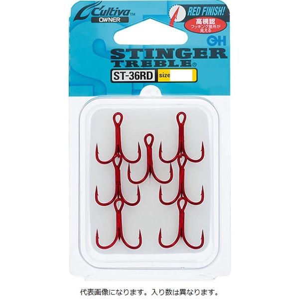 【ネコポス対象品】オーナー カルティバ ST-36RD スティンガートレブル 18 トリプルフック