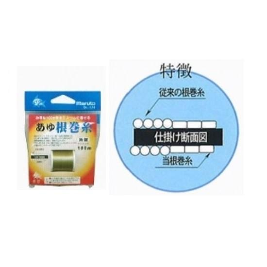 マルト アユ根巻糸 極細 オリーブ
