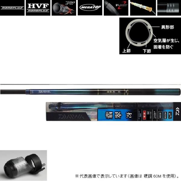 【爆買】ダイワ 翡翠 冴 硬調 ６０Ｍ 渓流竿