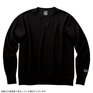 ダイワ DE-74009J ドライスウェットクルーネックプルオーバー ブラック 2XL ウェア
