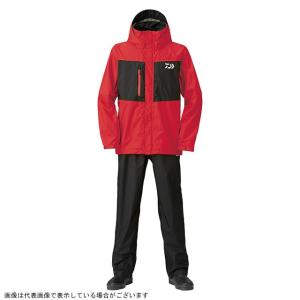 ダイワ DR-36008 レインマックス レインスーツ レッド WM