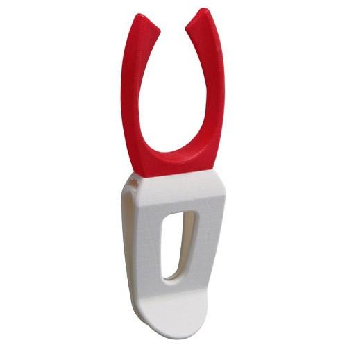 【ネコポス対象品】ダイワ ロッドクリップ-B レッド 竿立て