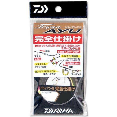 【ネコポス対象品】ダイワ トライアンAYUーN完全仕掛0.3 鮎仕掛