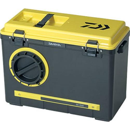 ダイワ 友カンGX-1500 ブラック/イエロー オトリ缶