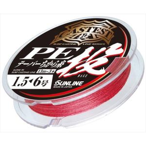 【ネコポス対象品】サンライン キャステスト PE投テーパー力糸 13M×3 1.5-6号 ライン