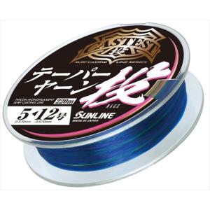 サンライン キャステスト テーパーヤーン投 220M HG 5-12号 ライン