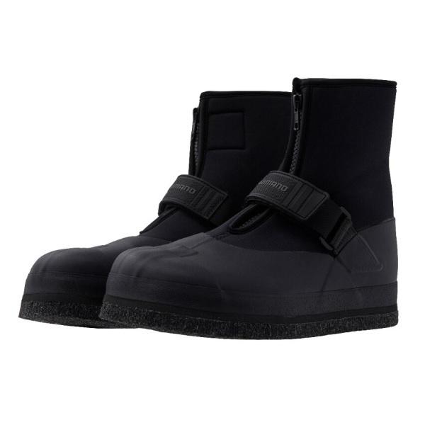 シマノ 鮎タビ FT-045X カットピンフェルトタビ 中割 ブラック XL