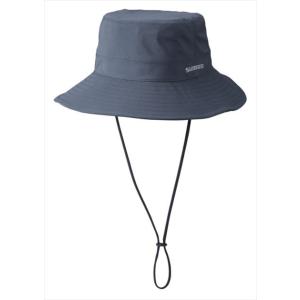 【訳あり】シマノ 帽子 CA-013V レインハット チャコール M