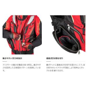 シマノ ライフジャケット VF-110V リミ...の詳細画像2