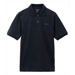 シマノ ウェア SH-002W プレステージ ポロシャツ ネイビー Sの商品画像