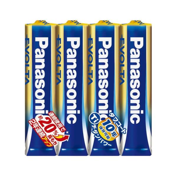 パナソニツク　パナ　ＬＲ０３ＥＪ４ＳＥ　エボルタ乾電池単４形