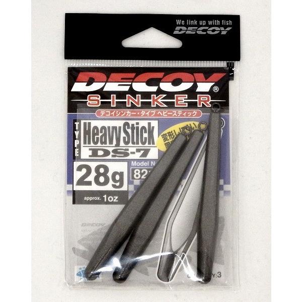 【ネコポス対象品】デコイ（ＤＥＣＯＹ）　ＤＳ−７　デコイシンカー　ヘビースティック　２８ｇ シンカー
