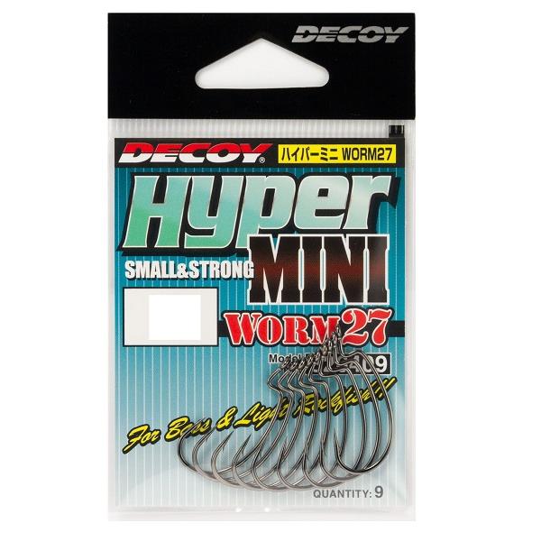 【ネコポス対象品】カツイチ ワームフック Worm27 HYPER MINI #2
