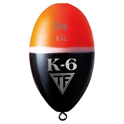 【ネコポス対象品】釣研 ウキ K-6 スカーレット 5B
