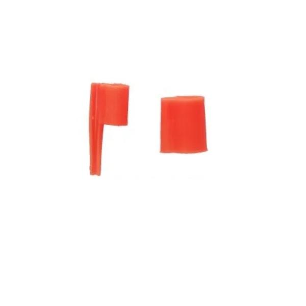 釣研 ウキ止め 遊動ナイトホルダー Φ2.5 オレンジ