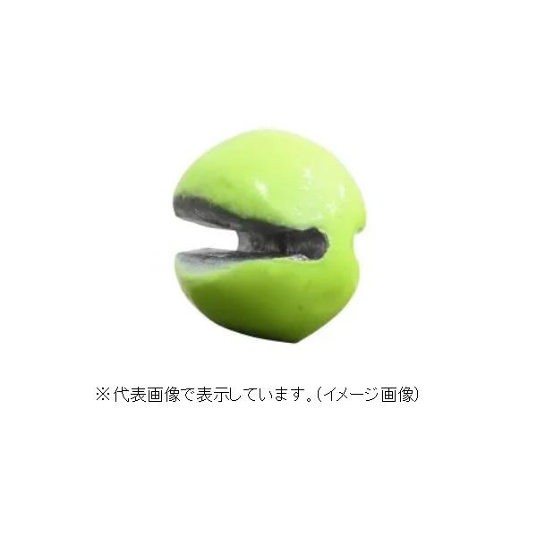 釣研 オモリ 遊動ガン玉 カラー イエロー 2号