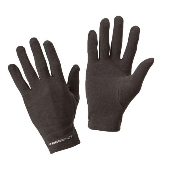 フリーノット 防寒手袋 レイヤーテック インナーグローブ フルフィンガー ブラック S