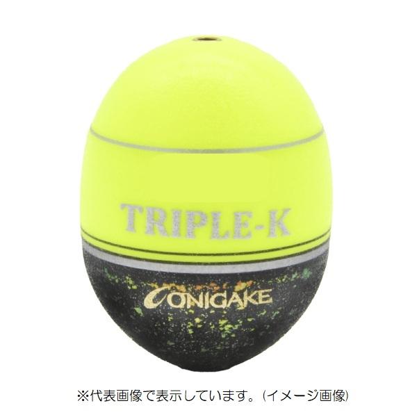 ハヤブサ ウキ 鬼掛ふかせウキTRIPLE-K 5B 14 イエロー