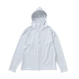 フリーノット ウェア Y1669 UVフルカバーパーカIV ライトグレー L｜釣具のキャスティング ヤフー店