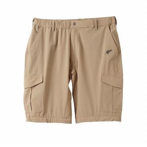 フリーノット　ライトストレッチハーフカーゴパンツ　ベージュ　Ｍ