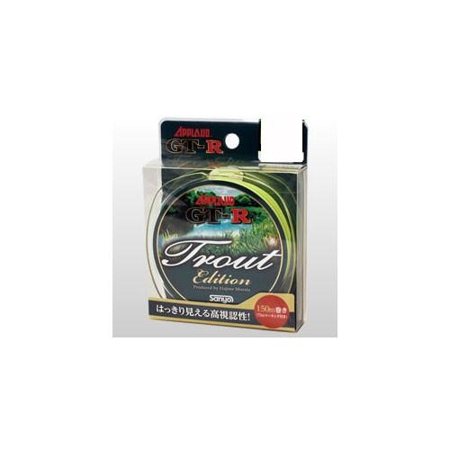 サンヨ-ナイロン GT-R Trout ED 150m Sイエロー5LB スーパーイエロー ライン