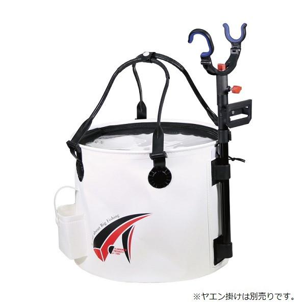 タカ産業 バケツ 208-丸 竿立付活アジブクバケツII 35cm ホワイト