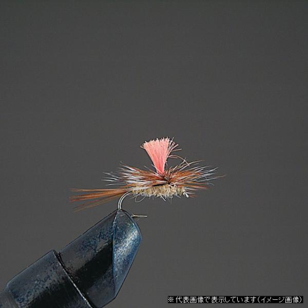 バレーヒル　完成品ドライフライ　ＣＯＭＰＬＥＴＥ　ＦＬＹ　Ｄ８　マーチブラウンパラシュート フライ用...