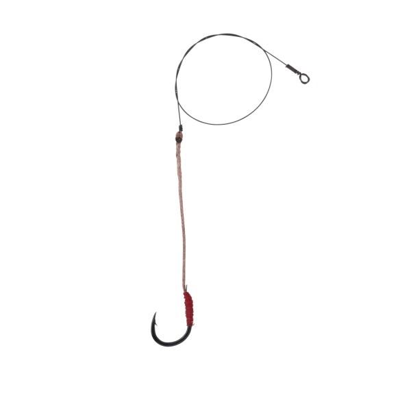 釣武者 仕掛け 木村商 ケプラーワイヤー1本鈎(3本) 14号