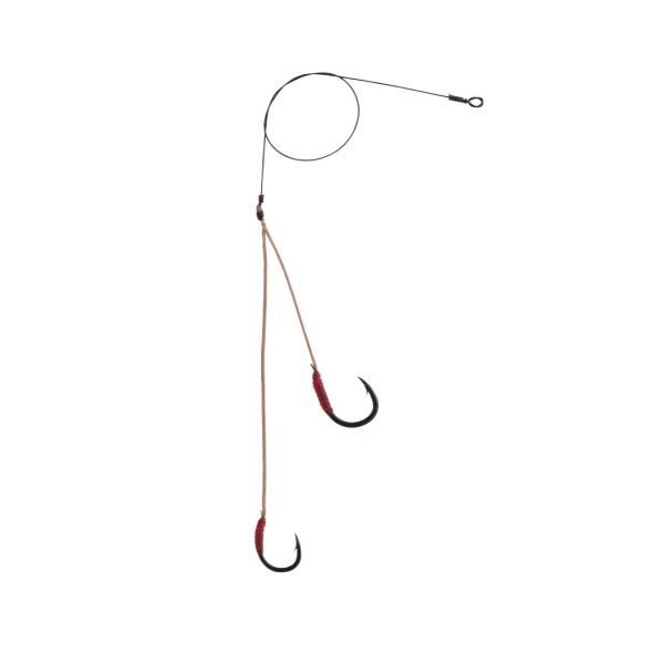 釣武者 仕掛け 木村商 ケプラーワイヤー 2本クワセ 14号