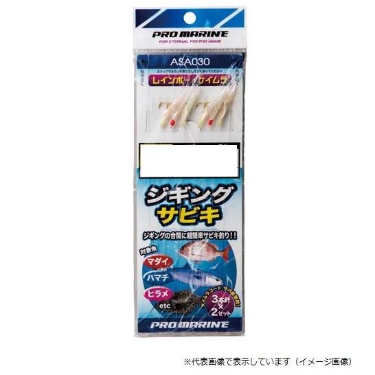 【ネコポス対象品】プロマリン　ＡＳＡ０３０　ジギングサビキ　６号