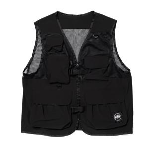 【訳あり】ハイファイブファクトリー フィッシングベスト (Fishing Vest) ブラック S(qh)｜casting