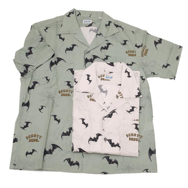 Schott ショット 3115056  アロハシャツ HAWAIIAN SHIRT BAT &amp; S...