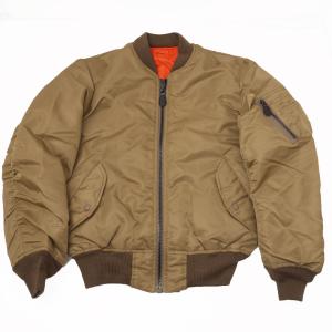 AVIREX アビレックス MA-1 フライトジャケット 75th ブラウン L