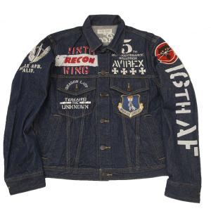 AVIREX アヴィレックス（アビレックス） 6112137 DENIM JACKET RECON