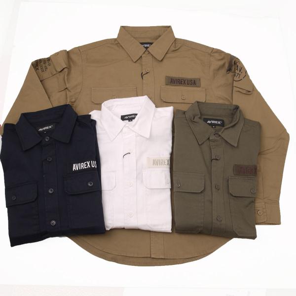 AVIREX アヴィレックス(アビレックス)  783-3920001 FATIGUE SHIRT ...