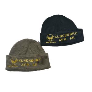 バズリクソンズ BR02769 WATCH CAP COTTON VERSION STENCIL　ステンシル ワッチキャップ ニット帽 綿100％｜casualcojp