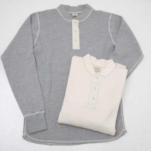 Buzz Ricksons バズリクソンズ BR68130 ヘンリーネック サーマル長袖Tシャツ（ロングスリーブ）｜casual.co.jp