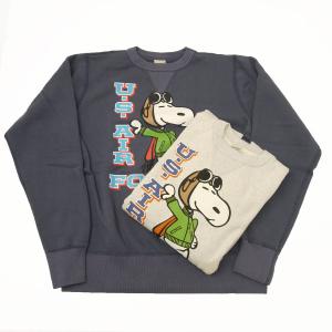 Buzz Ricksons バズリクソンズ BR69071 BUZZ × PEANUTS U.S.AIR FORCE SNOOPY MA-1  スヌーピー スウェット（トレーナー）｜casualcojp