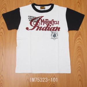 INDIAN MOTORCYCLE インディアン モーターサイクル IM75323-101 プリント 半袖Tシャツ｜casualcojp